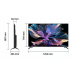 U58QG7L CHIQ 58 INCH 4K QLED Google Smart TV (2025)